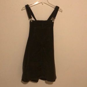 Olive Green overall skirt